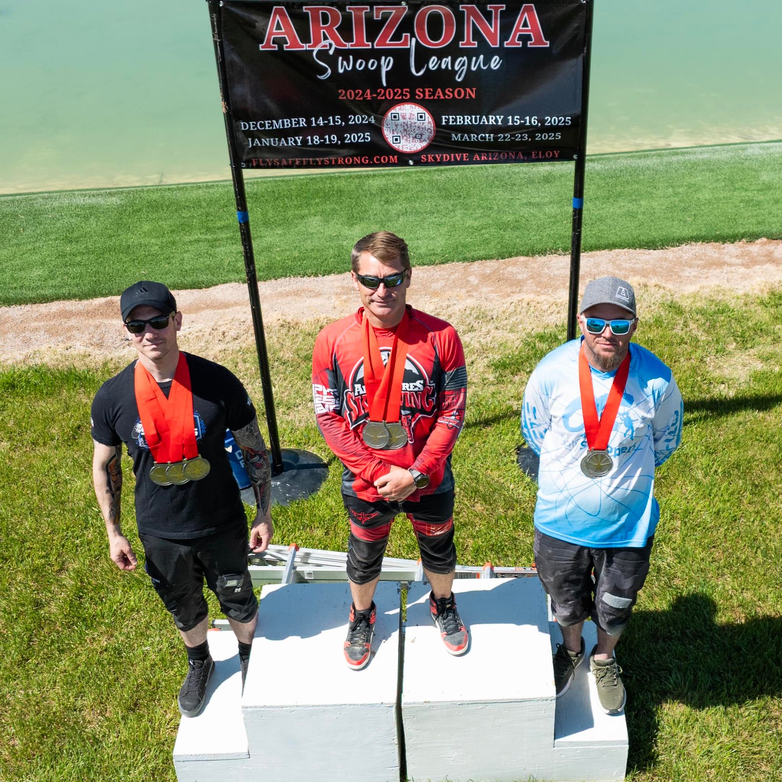 AZ Swoop League — podium