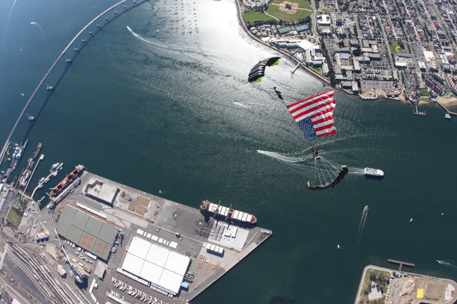 San Diego — flag downplane II