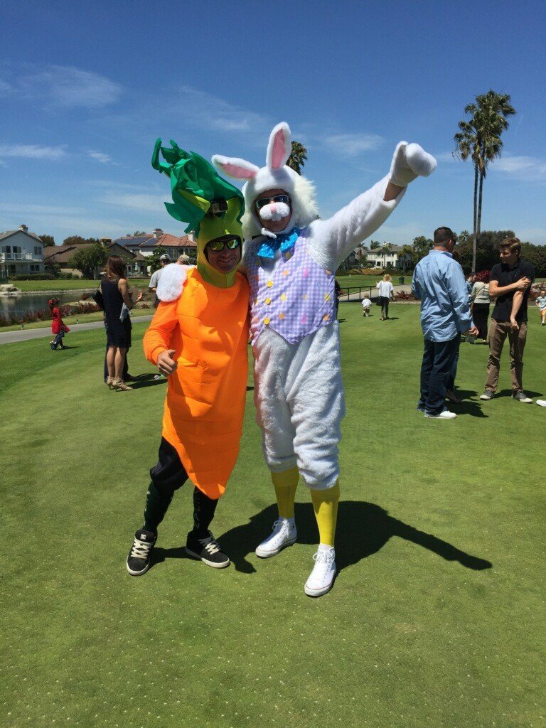 Easter Bunny & the carrot